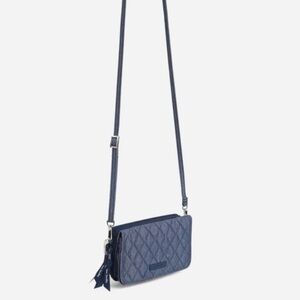 Vera Bradley RFID 3-in-1 Crossbody Moonlight Navy Denim